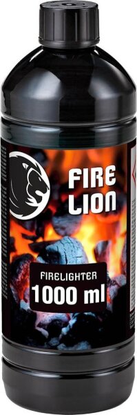Grillanzünder flüssig FIRE LION transparent, 1,0 Liter