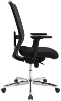 Topstar Bürostuhl AirPoint II, AP39TW2MT0CX3 Kunststoff grau, Gestell chrom