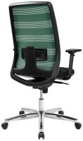 Topstar Bürostuhl AirPoint II, AP39TW2MT0CX5 Kunststoff grün, Gestell chrom