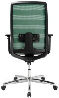 Topstar Bürostuhl AirPoint II, AP39TW2MT0CX5 Kunststoff grün, Gestell chrom