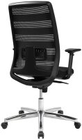 Topstar Bürostuhl AirPoint II, AP20TW2MT0CX0 Kunststoff schwarz, Gestell chrom