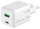 MediaRange 45W USB A/USB C Quick Charge Ladeadapter weiß, 45 Watt