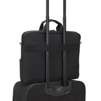 DICOTA Laptoptasche Eco Slim Case Plus BASE Kunstfaser schwarz D31838-RPET bis 39,6 cm (15,6 Zoll)