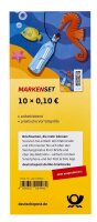 Deutsche Post 0,10 € Briefmarken "Flaschenpost" selbstklebend, 100 St.