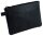 Alassio Reißverschlussbeutel 16,0 x 23,0 cm schwarz Leder, 1 St.