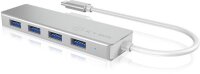 RaidSonic ICY BOX® USB-Hub IB-HUB1425-C3 4-fach silber