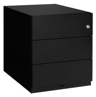 BISLEY Note Rollcontainer schwarz 3 Auszüge 42,0 x...
