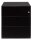 BISLEY Note Rollcontainer schwarz 3 Auszüge 42,0 x 56,5 x 49,5 cm