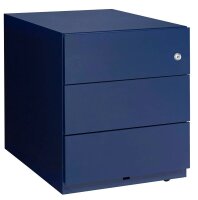 BISLEY Note Rollcontainer oxfordblau 3 Auszüge 42,0...