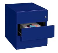 BISLEY Note Rollcontainer oxfordblau 3 Auszüge 42,0 x 56,5 x 49,5 cm