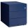 BISLEY Note Rollcontainer oxfordblau 3 Auszüge 42,0 x 56,5 x 49,5 cm