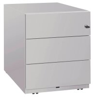 BISLEY Note Rollcontainer lichtgrau 3 Auszüge 42,0 x...