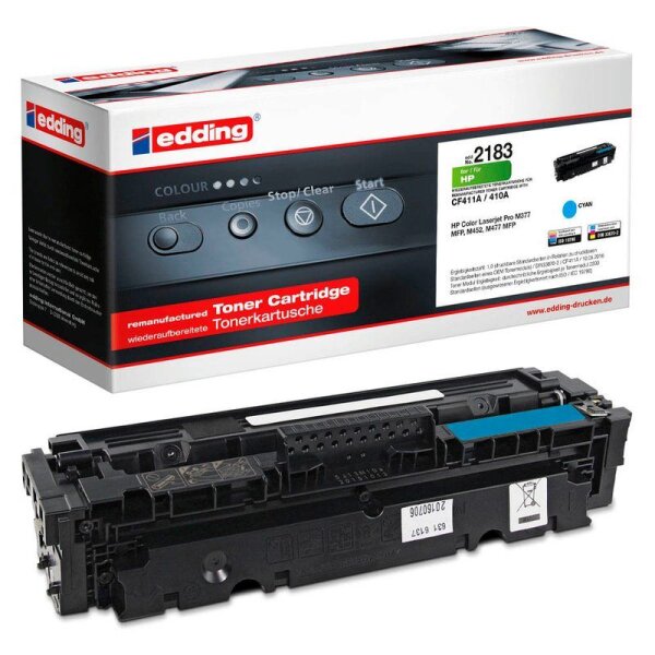 edding EDD-2183  cyan Toner kompatibel zu HP 410A (CF411A)
