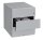 BISLEY Note Rollcontainer silber 3 Auszüge 42,0 x 56,5 x 49,5 cm