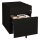 BISLEY Note Rollcontainer schwarz 2 Auszüge 42,0 x 56,5 x 49,5 cm