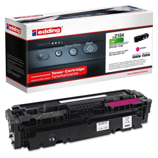 edding EDD-2184  magenta Toner kompatibel zu HP 410A (CF413A)