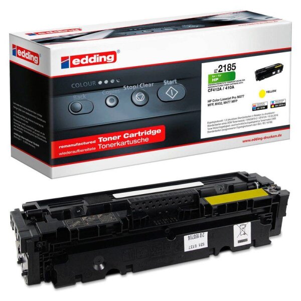edding EDD-2185  gelb Toner kompatibel zu HP 410A (CF412A)