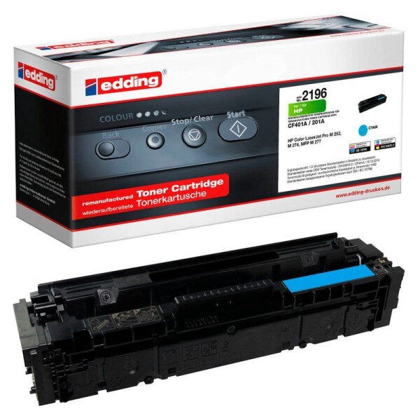 edding EDD-2196  cyan Toner kompatibel zu HP 201A (CF401A)