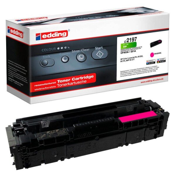 edding EDD-2197  magenta Toner kompatibel zu HP 201A (CF403A)