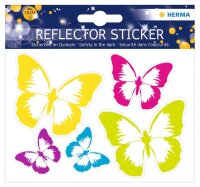 HERMA reflektierende Aufkleber Schmetterlinge, 5 Etikett