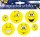 HERMA reflektierende Aufkleber Smiley, 6 Etikett