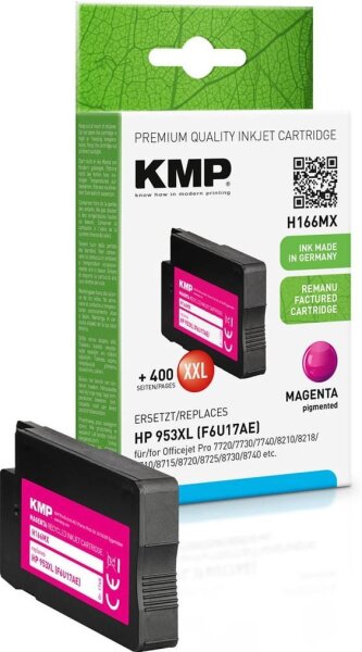 KMP H166MX magenta Druckerpatrone kompatibel zu HP 953XL (F6U17AE)