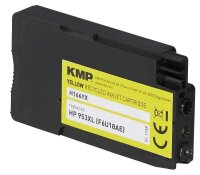 KMP H166YX gelb Druckerpatrone kompatibel zu HP 953XL (F6U18AE)