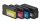 KMP H166VX schwarz, cyan, magenta, gelb Druckerpatronen kompatibel zu HP 953XL (3HZ52AE), 4er-Set