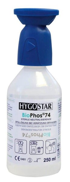 HYGOSTAR BioPhos74 Augenspülung 250 ml