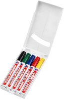 edding 3000 Basic Permanentmarker farbsortiert 1,5 - 3,0 mm, 5 St.