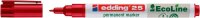 edding 25 EcoLine Permanentmarker farbsortiert 1,0 mm, 4 St.