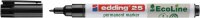 edding 25 EcoLine Permanentmarker farbsortiert 1,0 mm, 4 St.