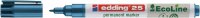 edding 25 EcoLine Permanentmarker farbsortiert 1,0 mm, 4 St.