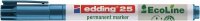 edding 25 EcoLine Permanentmarker farbsortiert 1,0 mm, 4 St.
