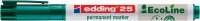 edding 25 EcoLine Permanentmarker farbsortiert 1,0 mm, 4 St.