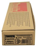 makita Schnellbauschrauben F-31777 4 mm x 35 mm, 1.000 St.