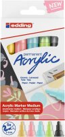 edding 5100 pastell Acrylstifte farbsortiert 2,0 - 3,0 mm, 1 Set