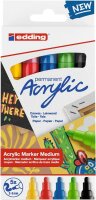 edding 5100 basic Acrylstifte farbsortiert 2,0 - 3,0 mm, 1 Set