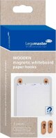 Legamaster Flipchart-Halter magnetisch WOODEN braun für Flipchart-Blöcke
