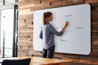 Legamaster Whiteboard ESSENCE 200,0 x 119,5 cm weiß...
