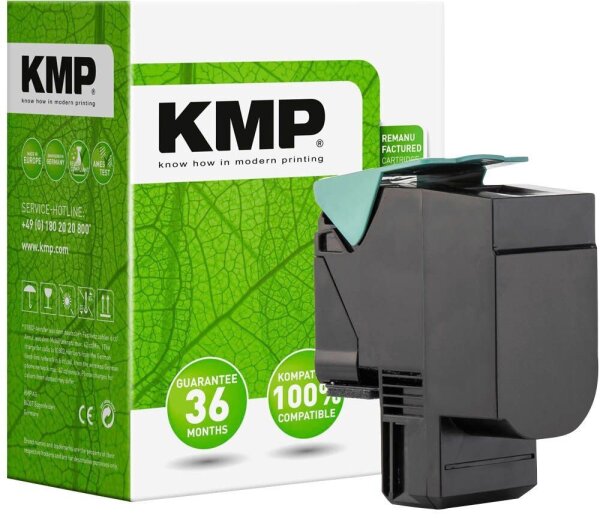 KMP L-T111B  schwarz Toner kompatibel zu LEXMARK 70C0H10/70C2HK0/E/70C0X10/70C2XK0/E