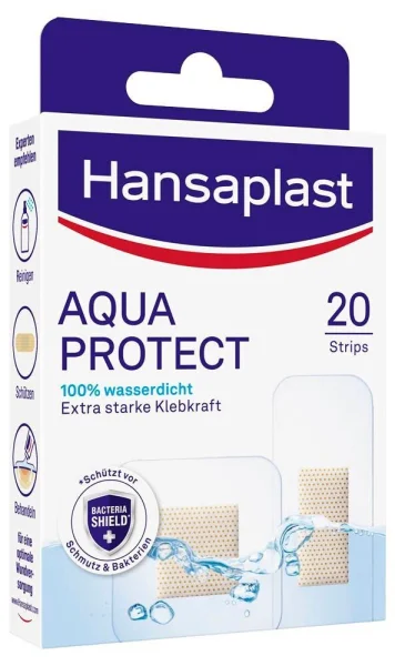 Hansaplast Pflaster AQUA PROTECT 4808200006 transparent,...
