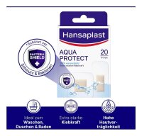 Hansaplast Pflaster AQUA PROTECT 4808200006 transparent, 20 St.