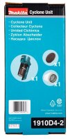 makita 1910D4-2 Zyklonfilter für Akku-Staubsauger, 1 St.