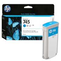 HP 745(F9J97A) cyan Druckerpatrone