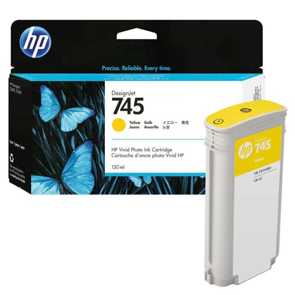 HP 745(F9J96A) gelb Druckerpatrone