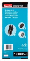 makita 1910D5-0 Zyklonfilter für Akku-Staubsauger, 1 St.