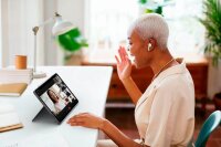 Logitech COMBO TOUCH Tablet-Tastatur grau geeignet für Apple iPad Pro 12,9" 5. Gen (2021), Apple iPad Pro 12,9" 6. Gen (2022)