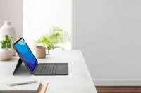 Logitech COMBO TOUCH Tablet-Tastatur grau geeignet für Apple iPad Pro 12,9" 5. Gen (2021), Apple iPad Pro 12,9" 6. Gen (2022)