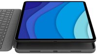 Logitech COMBO TOUCH Tablet-Tastatur grau geeignet für Apple iPad Pro 12,9" 5. G
